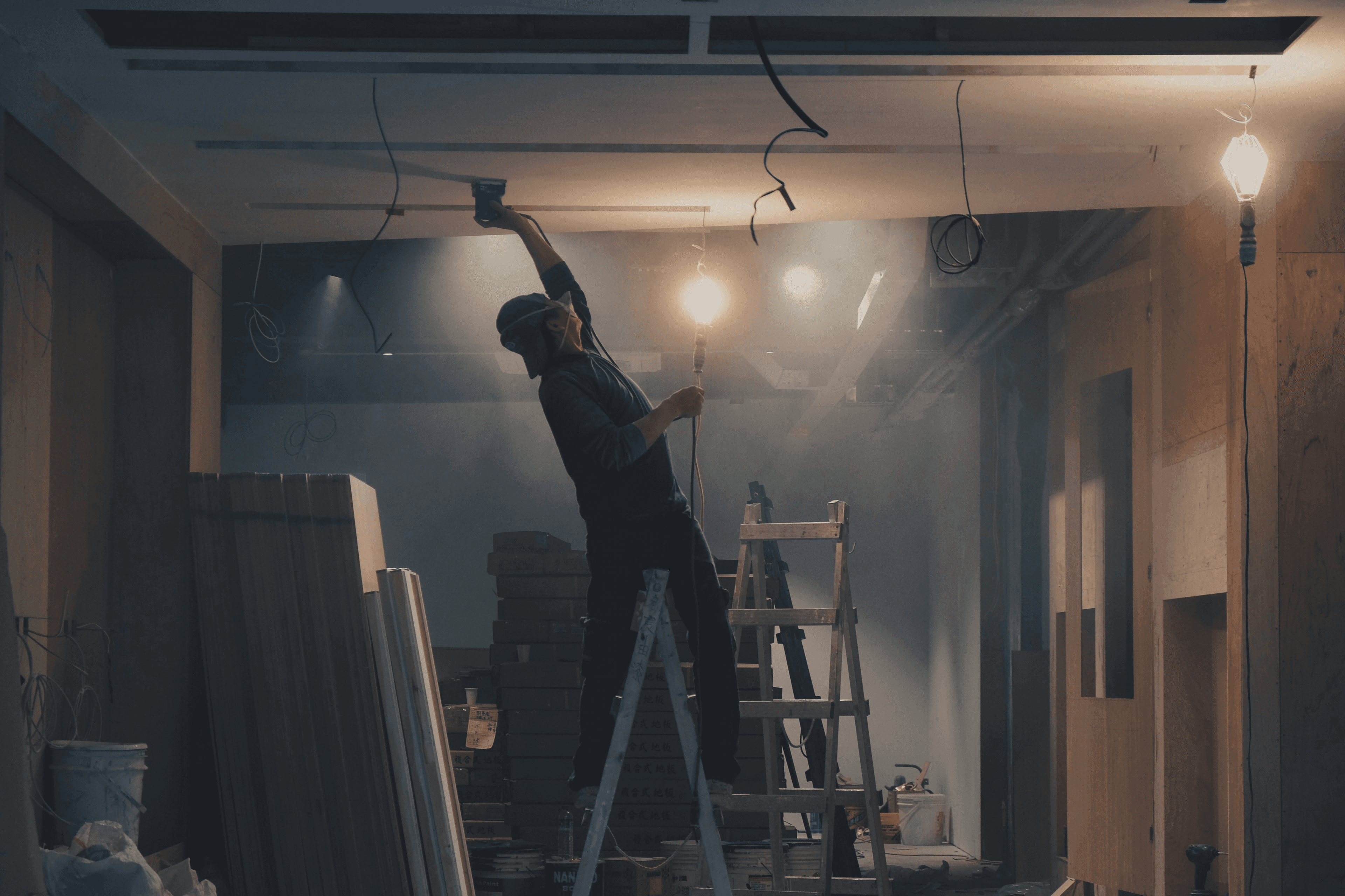 Picture of Man cleaning